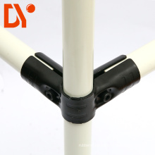 lean Tube joints Electrophoresis black Connector and Joints for 28mm  diameter lean Tube